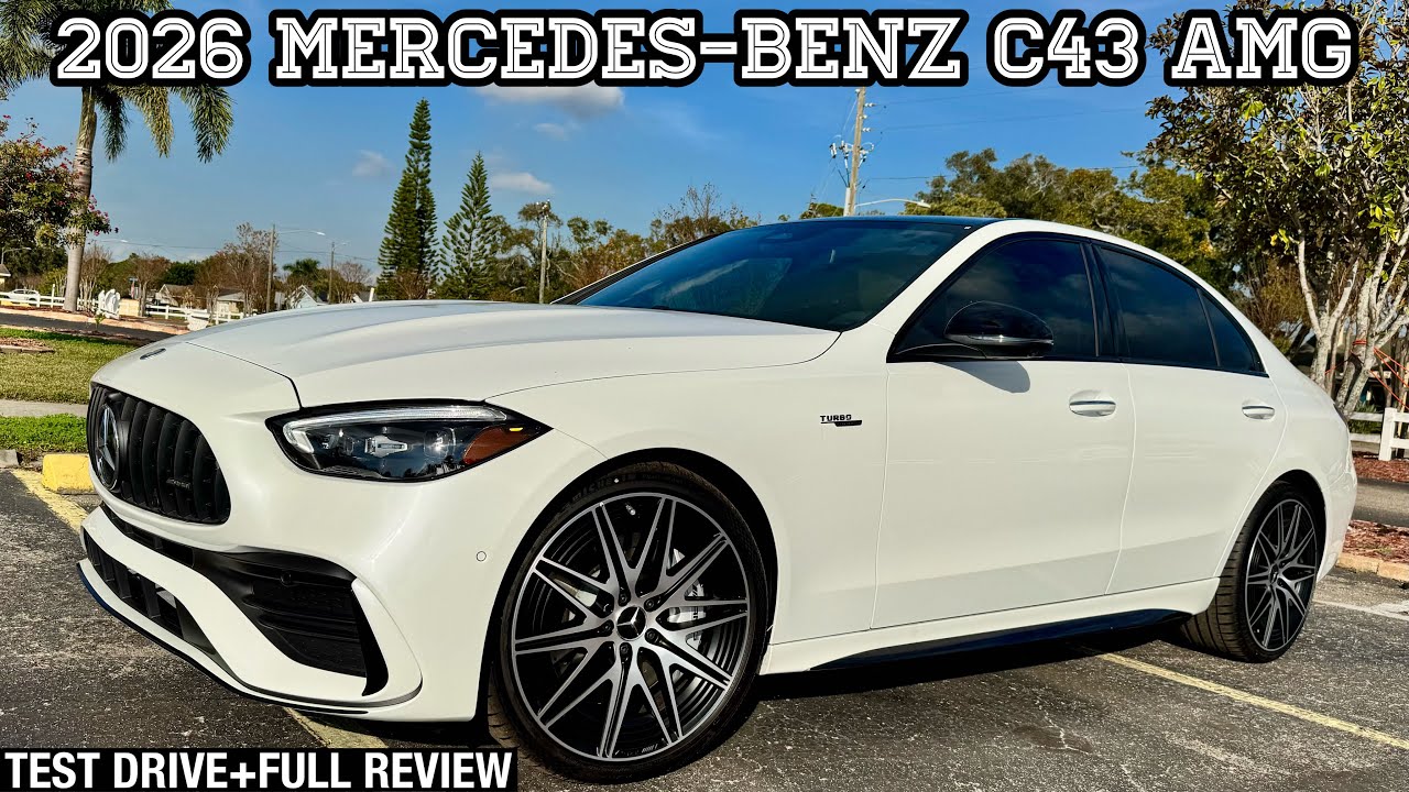 2026 Mercedes-Benz C43 AMG: TEST DRIVE+FULL REVIEW