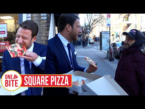 Barstool Pizza Review - Square Pizza (Bonus Izzies Cheesesteak Review)