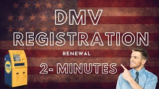 DMV registration renewal by KIOSK | selfservice kiosks |DMV Kiosk | Avoid the lines at DMV office