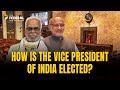 How Is Vice President Elected Vice President Election 2025 C P Radhakrishnan Sudershan Reddy