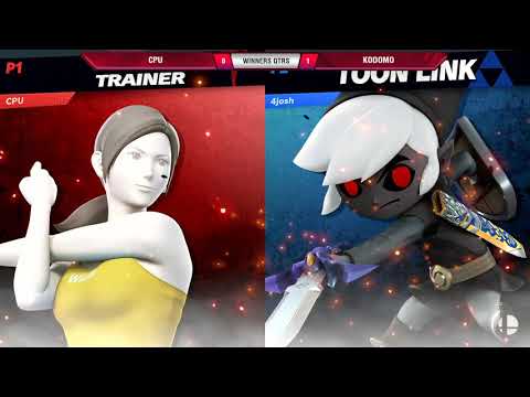 VS Weekly 1/23/20 - Winners Qtrs - CPU (Wii Fit Trainer) vs Kodomo (Toon Link) - SSBU