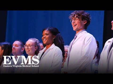 EVMS MD Class of 2027 White Coat Ceremony Overview