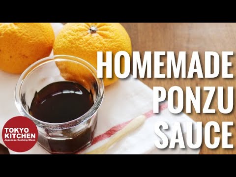 How to make Homemade Ponzu sauce🍋.