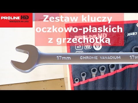 Svarbiausi žiediniai raktai, 7 vnt. (8-19 mm), CV, proline "HD" video