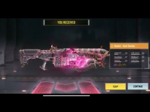 New legendary hades void sender | dame usurper | best lmg  in town | full unlock