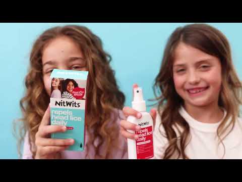 NitWits Anti-lice & Detangling Spray - Prevents lice and detangles