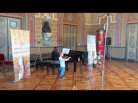 Rieding Violin Concerto, Violine competition, Boris Bezrukov 6 years old won gold medal