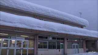 preview picture of video '【豪雪地帯】JR上越線・石打駅(新潟県 南魚沼市) Ishiuchi Station(Heavy Snow)'