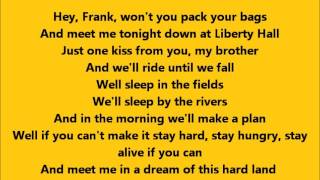 Bruce Springsteen - This Hard Land with Lyrics