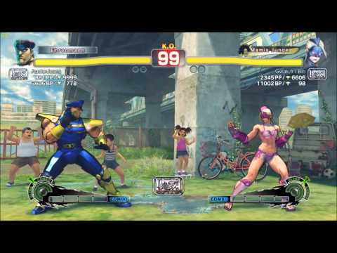 Ultra Street Fighter IV M.Bison C+ vs Decapre B+ Ranked Match