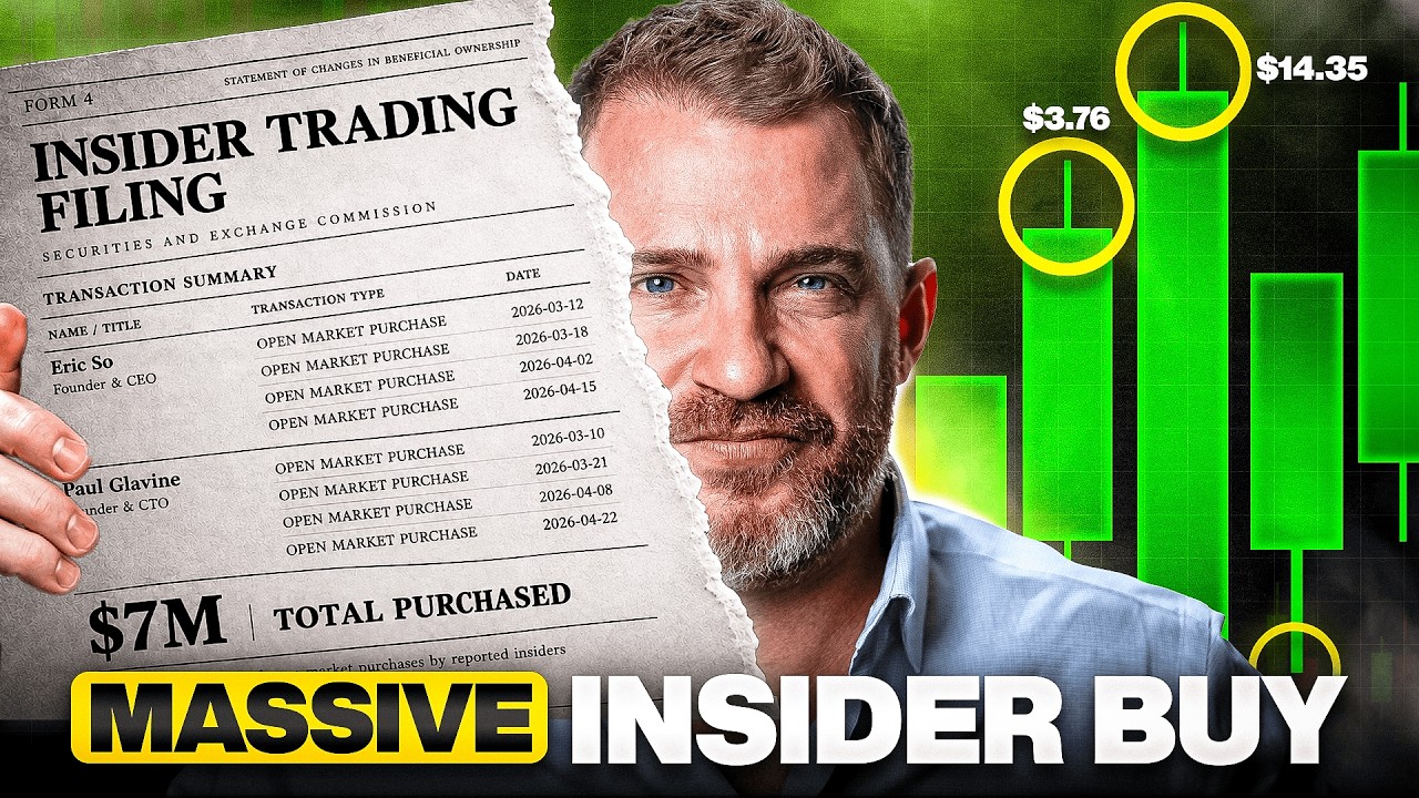 Watch: The Founders Just Bought $7 MILLION of Their Own Stock… What Do They Know?