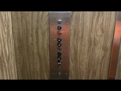 2022 Retake: Vintage Haughton Hydraulic Parking Elevator @ Walton Colonnade - Chicago, IL.