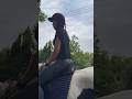 First Time Riding Horses Outdoors
