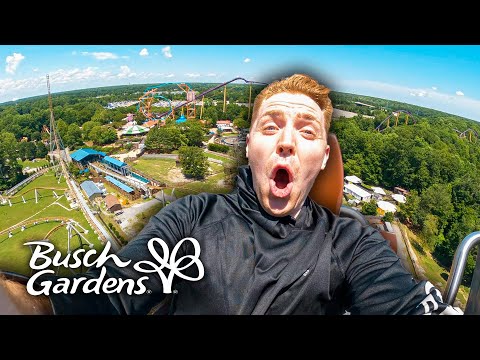 Tour completo e avaliação | Busch Gardens Williamsburg