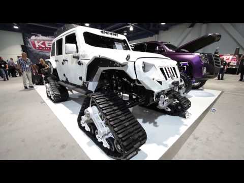 Fab Fours Debuts New JK Jeep Parts On The Arctic Frog at SEMA 2016