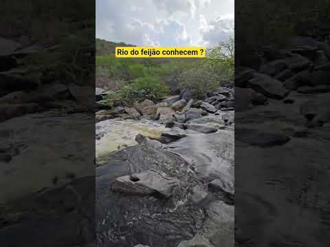 Rio do feijão localizado barra de Santana paraiba #paraíba