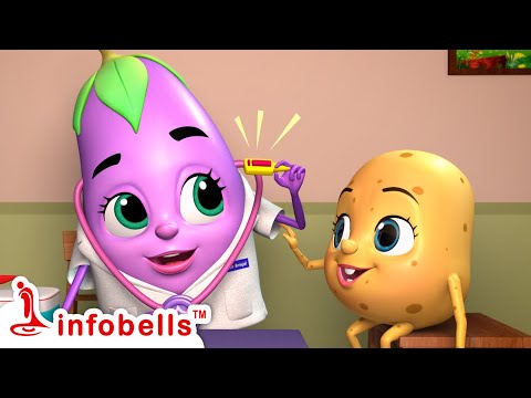 Baby Aloo Doctor Vaddaku Velutondi | Telugu Rhymes for Children | Infobells