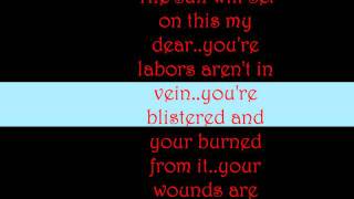 Flyleaf- Breaks your knees (with lyrics)