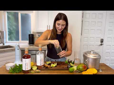 Non-Alcoholic Mango Mojito: Non-Alcoholic Cocktail Recipes with Ritual Zero Proof