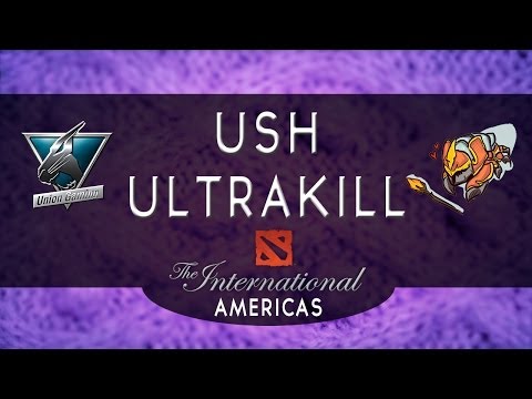 SNA USH ultrakill vs  uG @ TI4 Qualifiers Americas