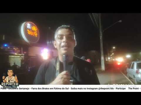 Reportagem de Dhione Tito no The Point sobre o Encontro Sertanejo Farra dos Brutos em Fátima do Sul 