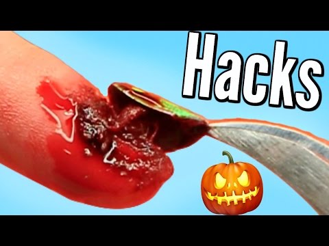 10 Halloween Hacks + DIYs You Need To Know! Video