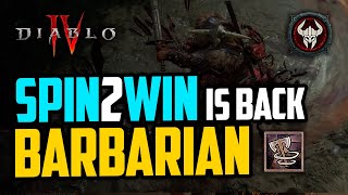 Diablo 4 Spin2Win is Back - Barbarian HC