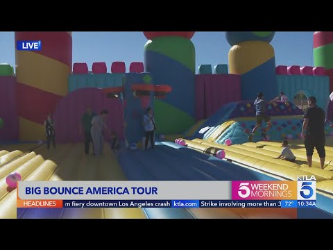 The world’s biggest bounce house is back in Southern California 