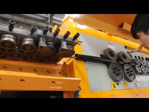 Automatic stirrup bending machine Develop No 3 installation video