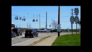 preview picture of video 'Yellow trap at intersection Rt 33A Chili Center / Coldwater Rd / Paul Rd.'