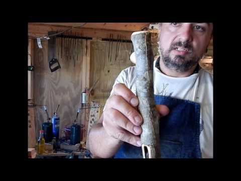 Making a Branch Flute Part 2 - Blue Bear Flutes