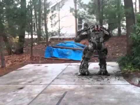 Action movie robot effect