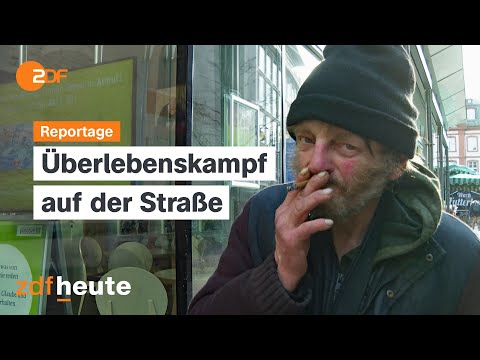 Obdachlos im Winter: Das harte Leben der Frankfurter Wohnungslosen - und was ihnen hilft