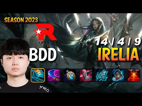 KT BDD IRELIA vs LEBLANC Mid - Patch 13.12 KR Ranked