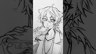 食パン#イラスト #にじさんじ #shorts