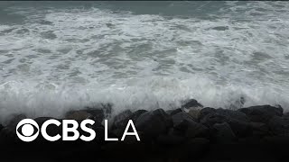 King tides batter Orange County coastline