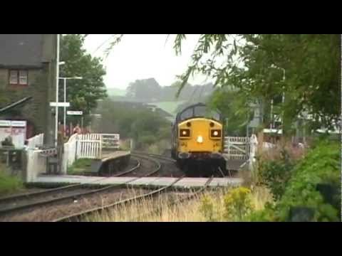 37087 Top'n'Tail 37194 6C51 Sellafield - Heysham flasks 10th August 2011