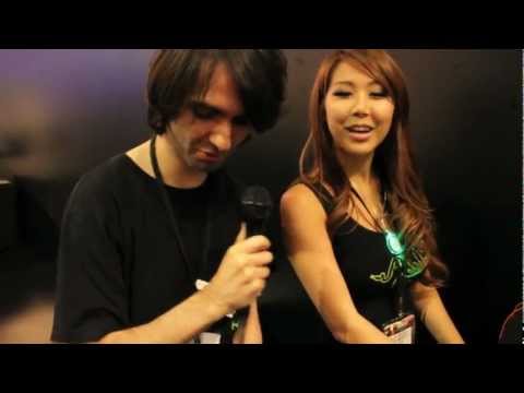 Razer @ E3 2012 with Athene