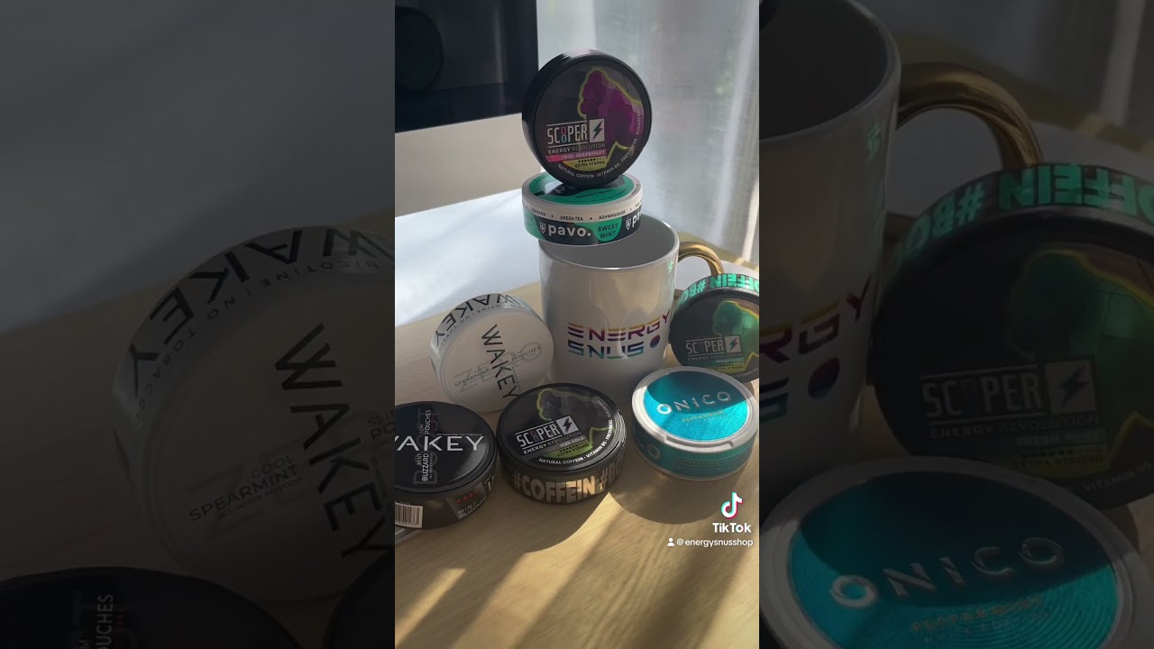 ☕ Rise and shine, energy boost lovers! It's time to kickstart your week with Energy Pouches! ☀️