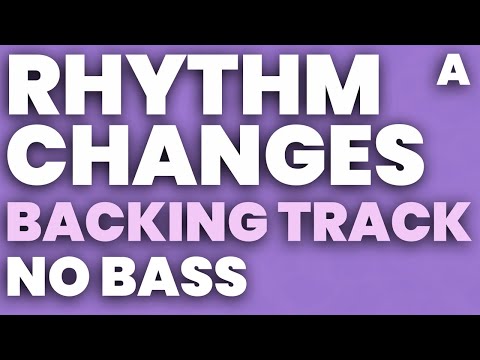 Rhythm Changes in A Backing Track Swing 180 bpm Brushes - NO BASS
