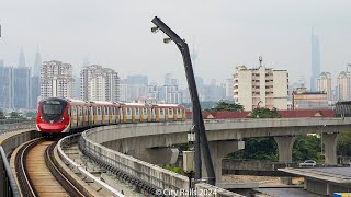 Hyundai Rotem Tr 04 [ MRT Putrajaya ] at Kampung Batu