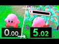 Can I beat the FIRST LEVEL of Kirby if random effects happen every 5 seconds?