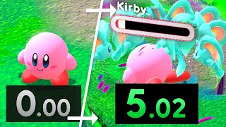 Can I beat the FIRST LEVEL of Kirby if random effects happen every 5 seconds?