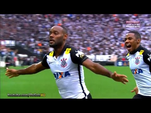 Gol de Vagner Love, Corinthians 1 x 0 Flamengo - Brasileirão 25/10/2015