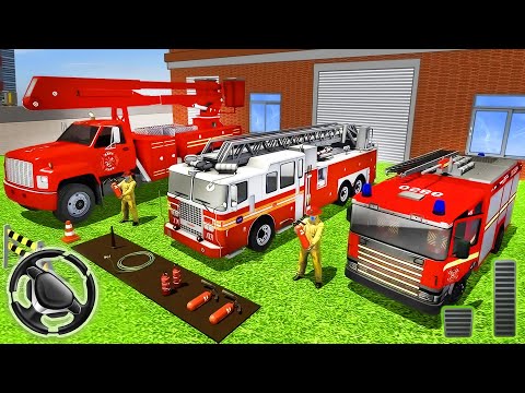 Emergency Rescue Firefighter 2021 - City Fire Truck Driving Game | Android Gameplay