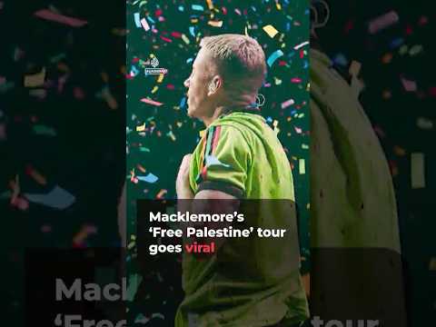 Macklemore’s ‘Free Palestine’ tour goes viral