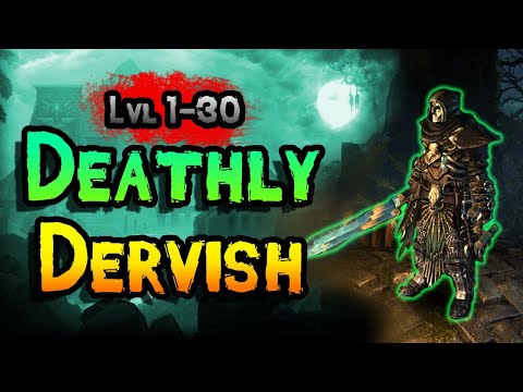 How to start a Cold Damage Dervish - Early levels and Abilities