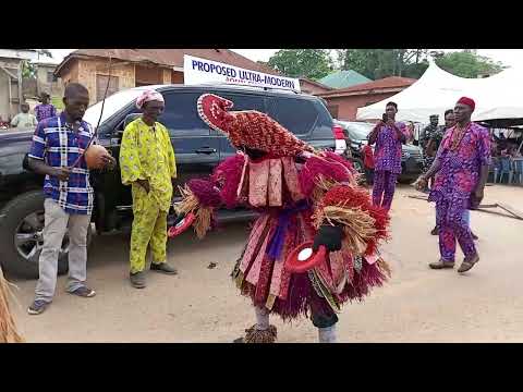 Onigabon masquerade at the just concluded 2025 Ekinrin-Adde Cultural Festival.