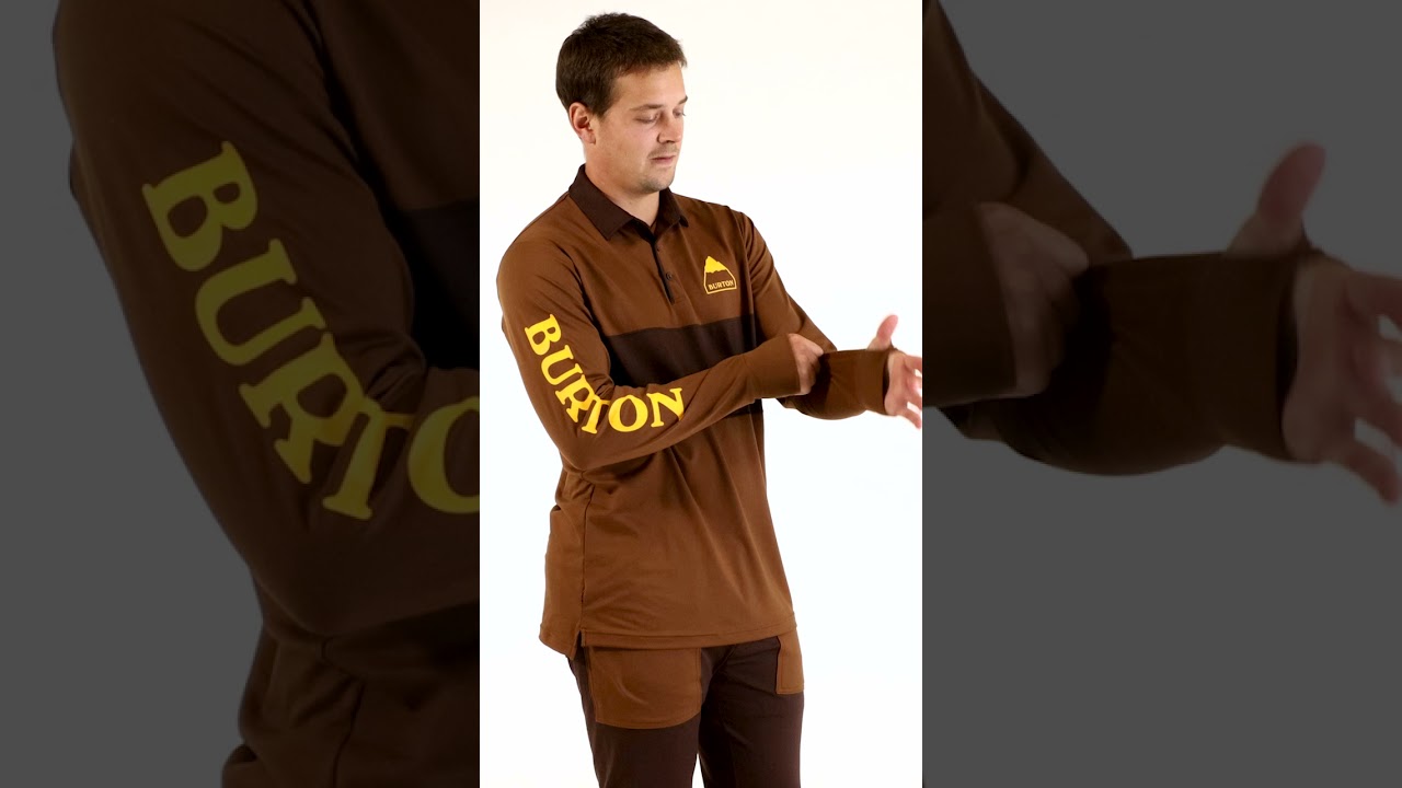 Men's Burton Midweight Rugby Shirt | Burton.com Winter 2022 US