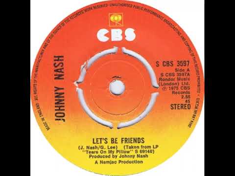 UK New Entry 1975 (252) Johnny Nash - Let's Be Friends